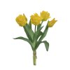 Umělá kytice Tulipány 5 ks, střapaté, více barev