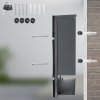 Monzana poštovní schránka voděodolná antracitová