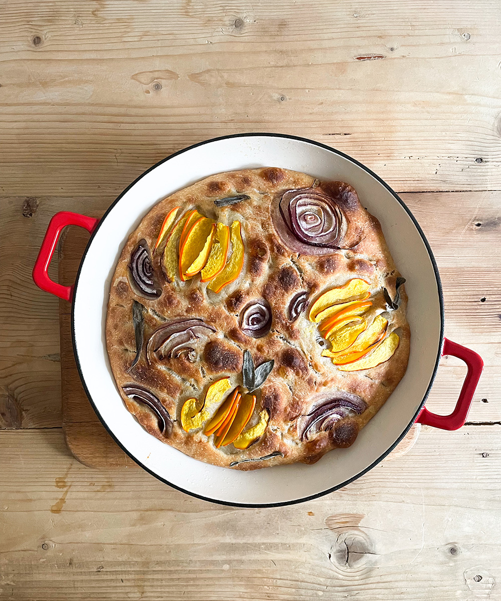 Recept: Kvásková focaccia