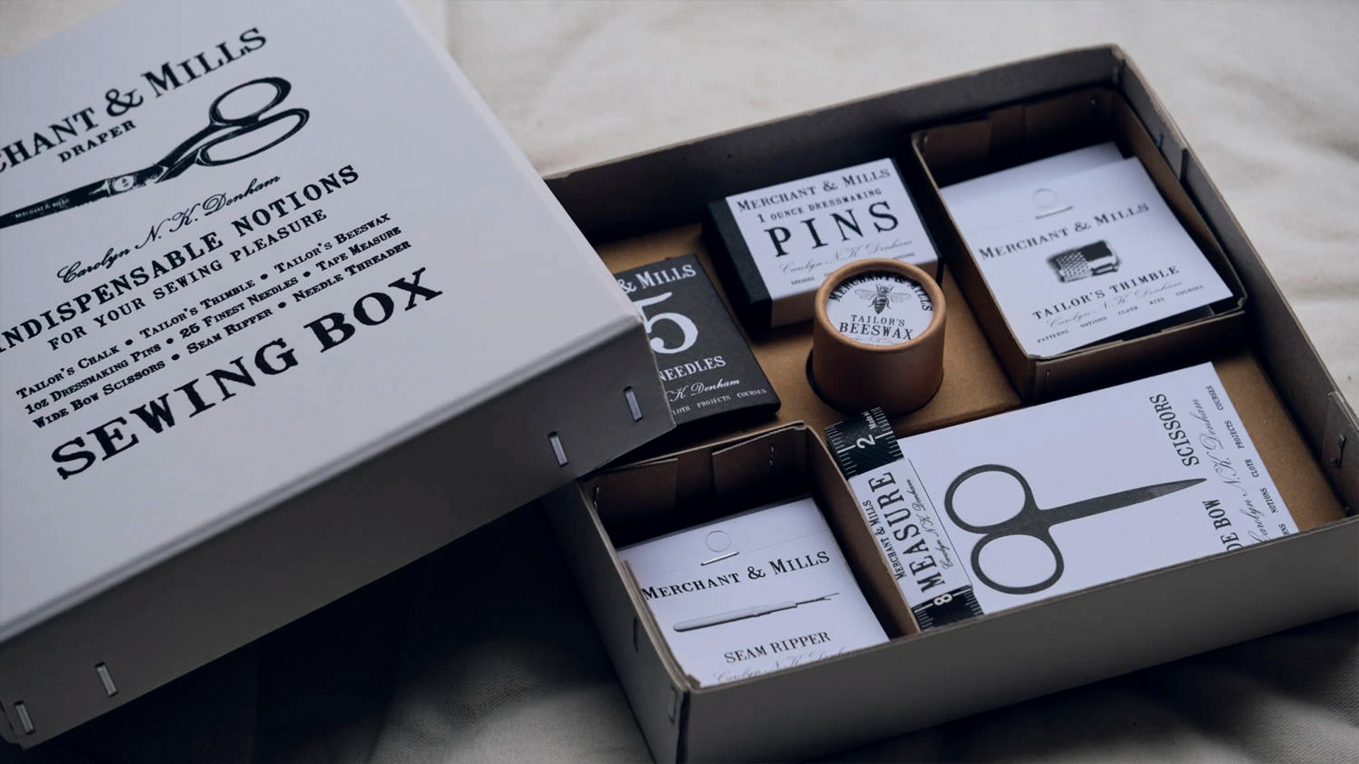 Krejčovský set v podání Merchant & Mills