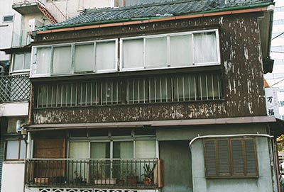 Mizející zbytky půvabné staré zástavby v tokijské čtvrti Toyosu