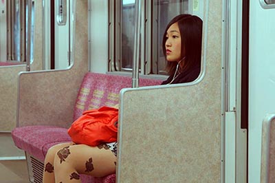 Scéna z tokijského metra