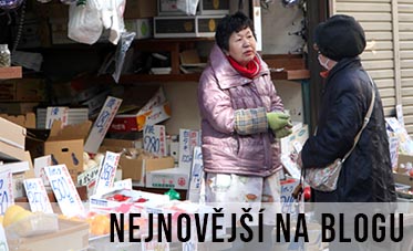japonský obchod s ovocem a zeleninou