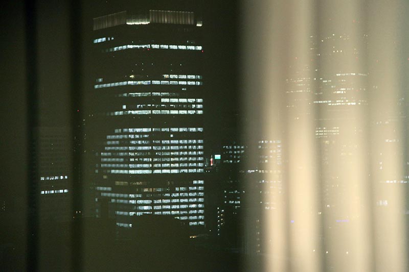 Foto Petr Horčička Tokio v noci. Japonsko