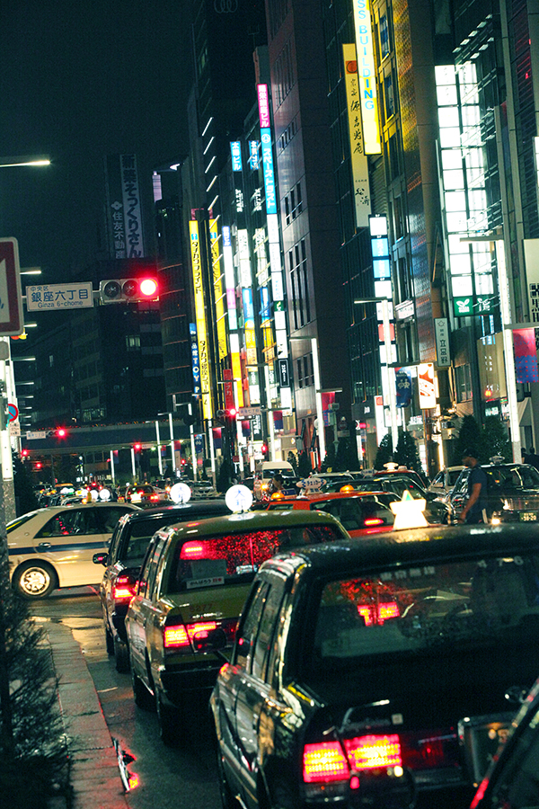 Noční Ginza - Foto Petr Horčička