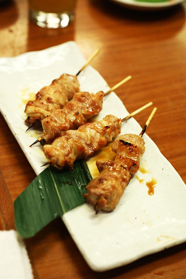 Japonský gril, yakitori - foto Petr Horčička
