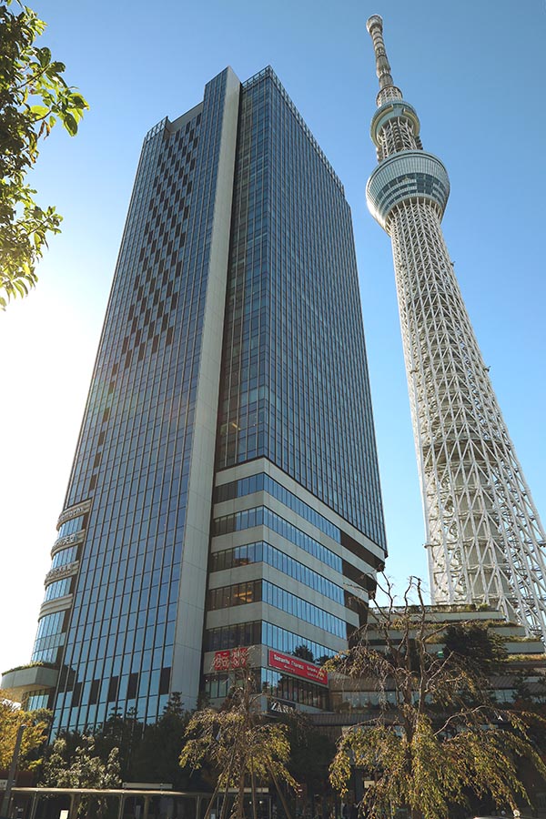 Tokyo Skytree Tower ma 634 metru