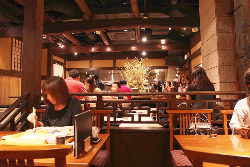 tradiční japonská restaurace