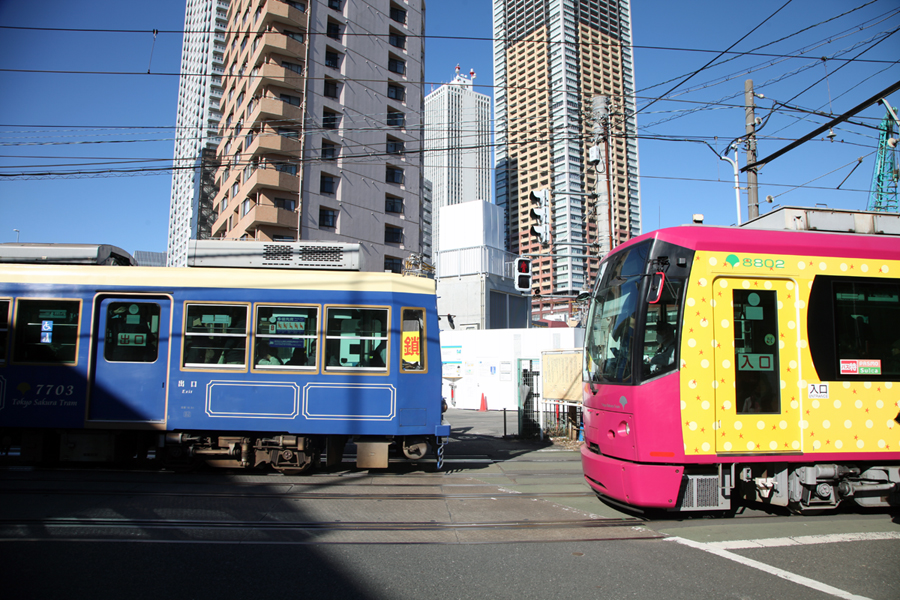 Japonské tramvaje - Foto Petr Horčička