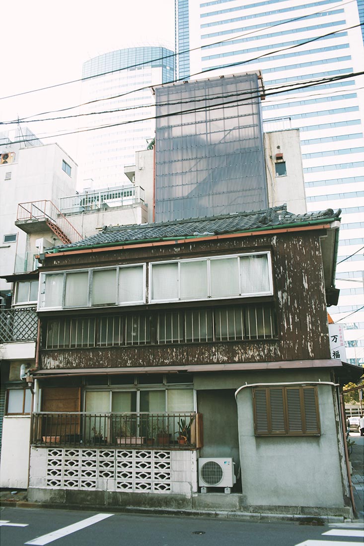 stará půvabná zástvba v tokijské čtvrti Toyosu - Foto Petr Horčička, japonsko