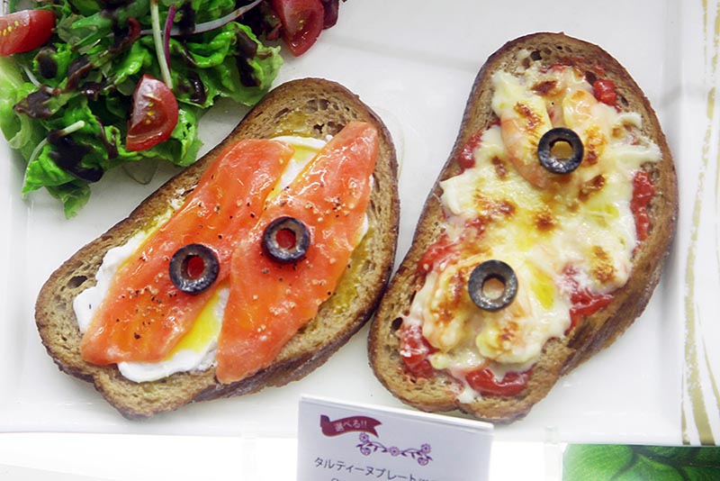 obložené topinky - gastronomie