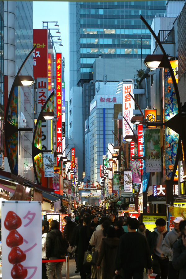 Krásné Tokio. Čtyřicetimilionová megapole.Foto Petr Horčička