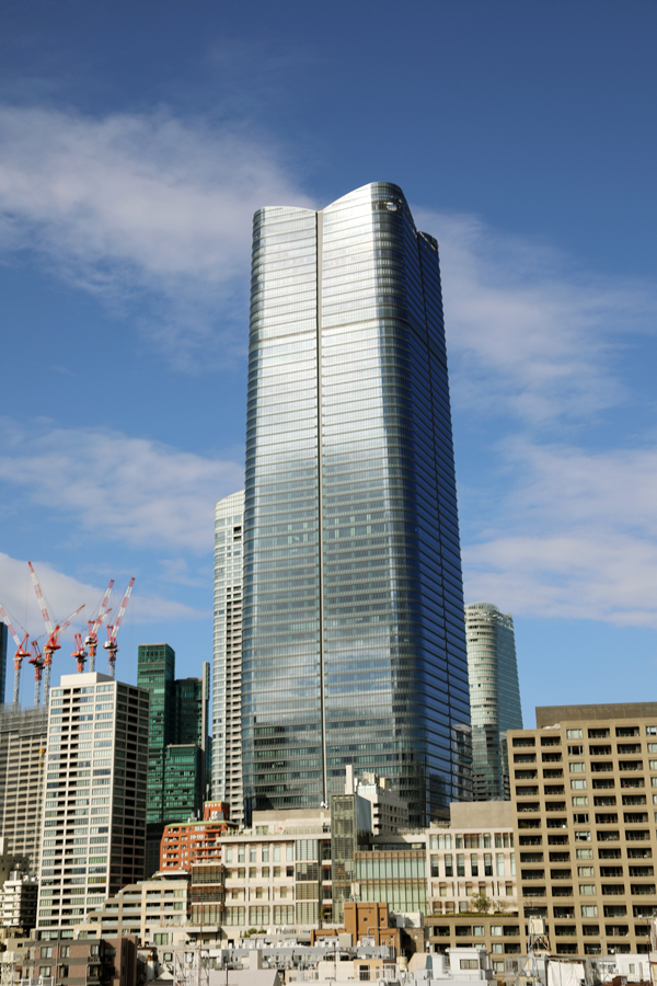 Japonská současná architektura. Mrakodrap Mori JP Tower, Tokio. Foto Petr Horčička
