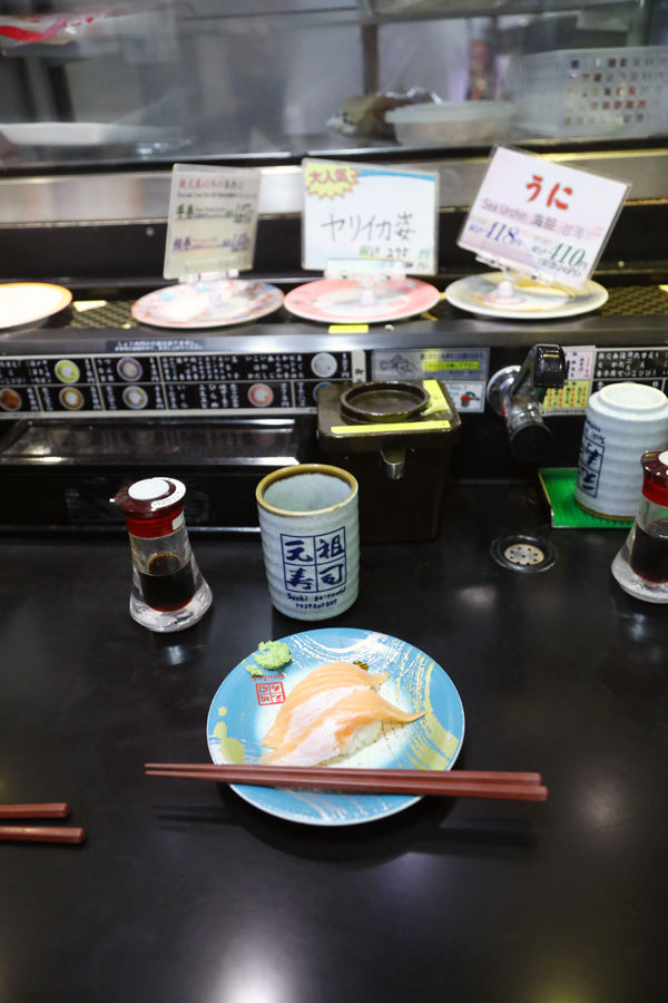 sušibar japonská restaurace