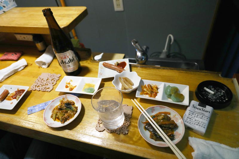 japonský bar. Foto Petr Horčička