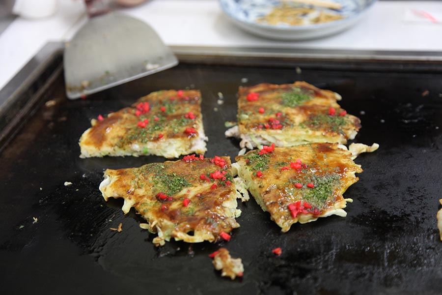 japonské jídlo okonomiyaki