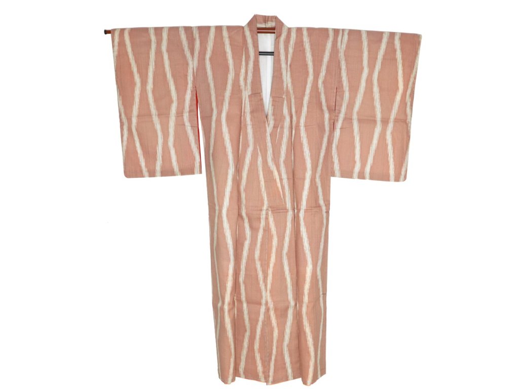 japonské kimono kasuri hedvábí (5)
