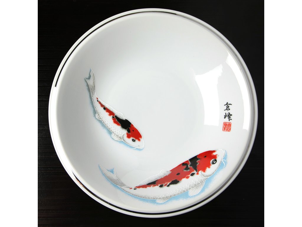 japonský talíř kapr (3)