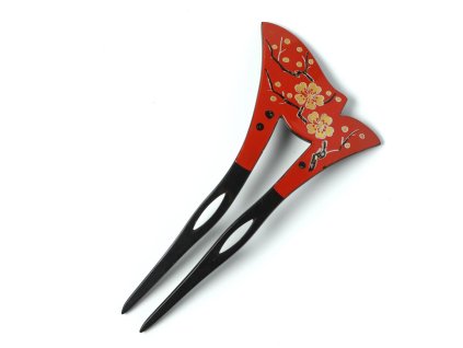 japonská ozdoba do vlasů kanzaši (1)