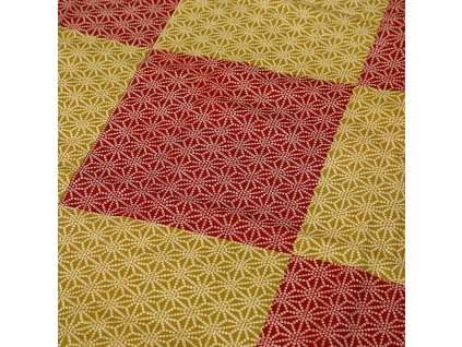 vzor konopí furoshiki japonský šátek bavlna (2)