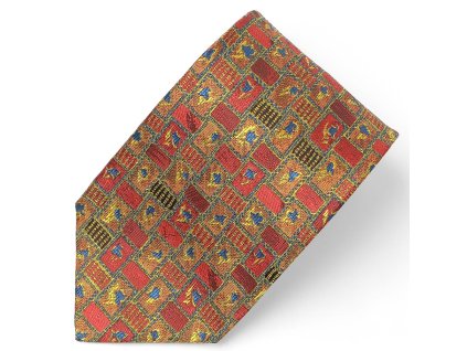 panska vintage moda kravata z hedvabi (3)