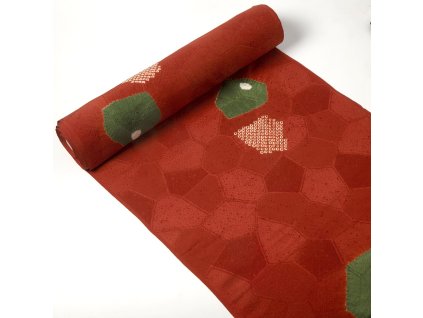 metráž japonské hedvábí textil (4)