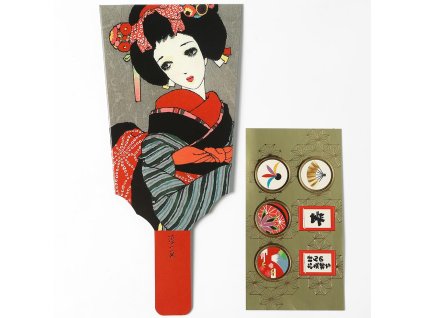 Ilustrace Džuniči Nakahara japonské papírnictví (1)