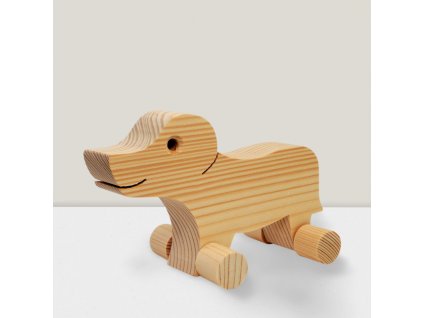 Dřevěná hračka Pejsek Beník