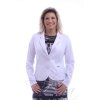 Sako elastické přiléhavé 5518 (Velikost 36, Barva Bílá)