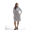 1323 Šaty Timea šedá o221