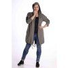 0421 Kabátek Romance (Velikost 36, Barva Khaki)