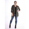 2421 Košile Chic (Velikost 36, Barva Khaki)