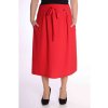 2721 Sukně Magda (Velikost 36, Barva Červená)