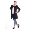 0921 Kabátek Línie (Velikost 36, Barva Černá)