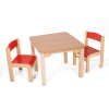 Hajdalánek Dětský stolek MATY + židličky LUCA (barva druhé židličky červená, barva první židličky červená)