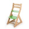 Hajdalánek Rostoucí židle ALMA - standard (boky dub světlý, střed zelená)