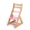 Hajdalánek Rostoucí židle ALMA - standard (boky dub světlý, střed růžová)
