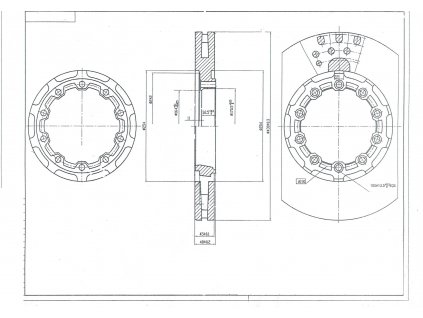 Brzdový kotouč ASMBK 4079001303