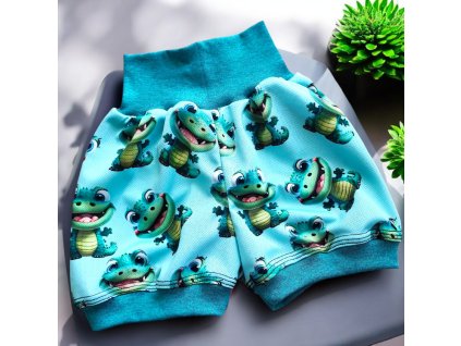 Šortky funkční krokodýli  Funkční oblečení pro kluky i holky