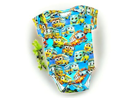 Body okaté autobusy modrá  Klučičí body
