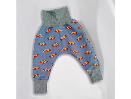 Tepláky baggy 56/68 autíčka