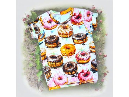 Tričko neodolatelné donuty  Holčičí tričko