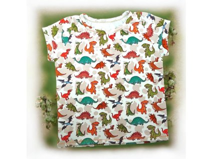 Tričko dinosauři 86/92  Klučičí tričko