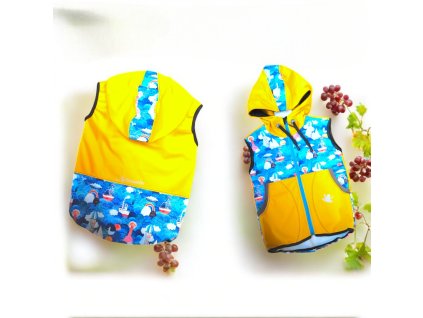 Softshell vesta u moře 98/104  Dětská vesta