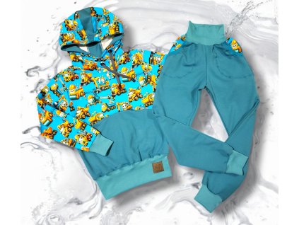 Teplákovka pro malé stavitele  Klučičí souprava