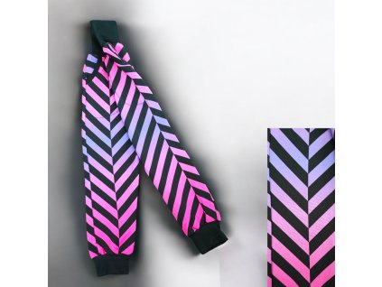 Tepláky ombré šipky 98/104 růžovo fialové  Holčičí tepláky