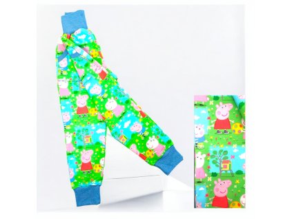 Tepláky prasátko na hřišti 86/92  Dětské tepláky