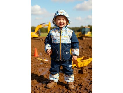 Softshell soupravy beránek barevné varianty  Dětská souprava