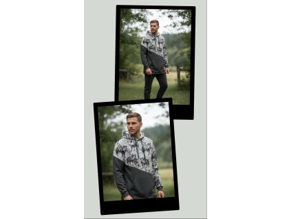 Pánská mikina přemnožení divočáci  Pánská mikina