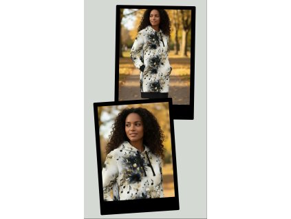 Dámská mikina noty  Dámská mikina